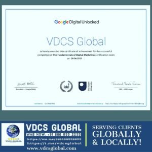Digital Marketing Google Certification