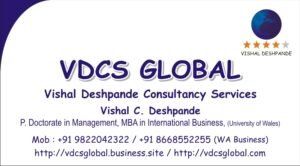Visiting Card VDCS GLOBAL