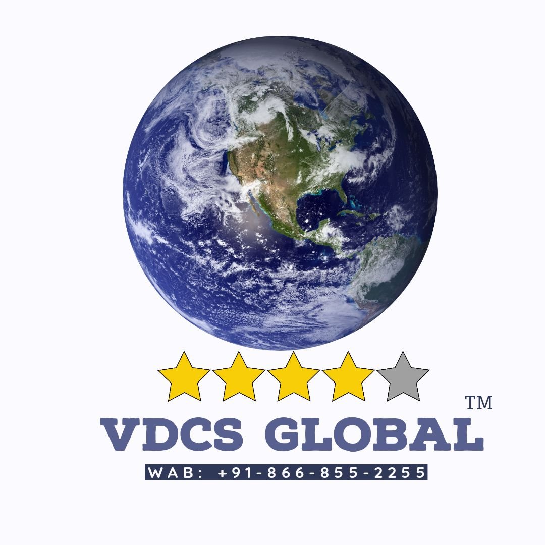 LOGO,VDCS GLOBAL TRADE MARK, ISO CERTIFIED COMPANY